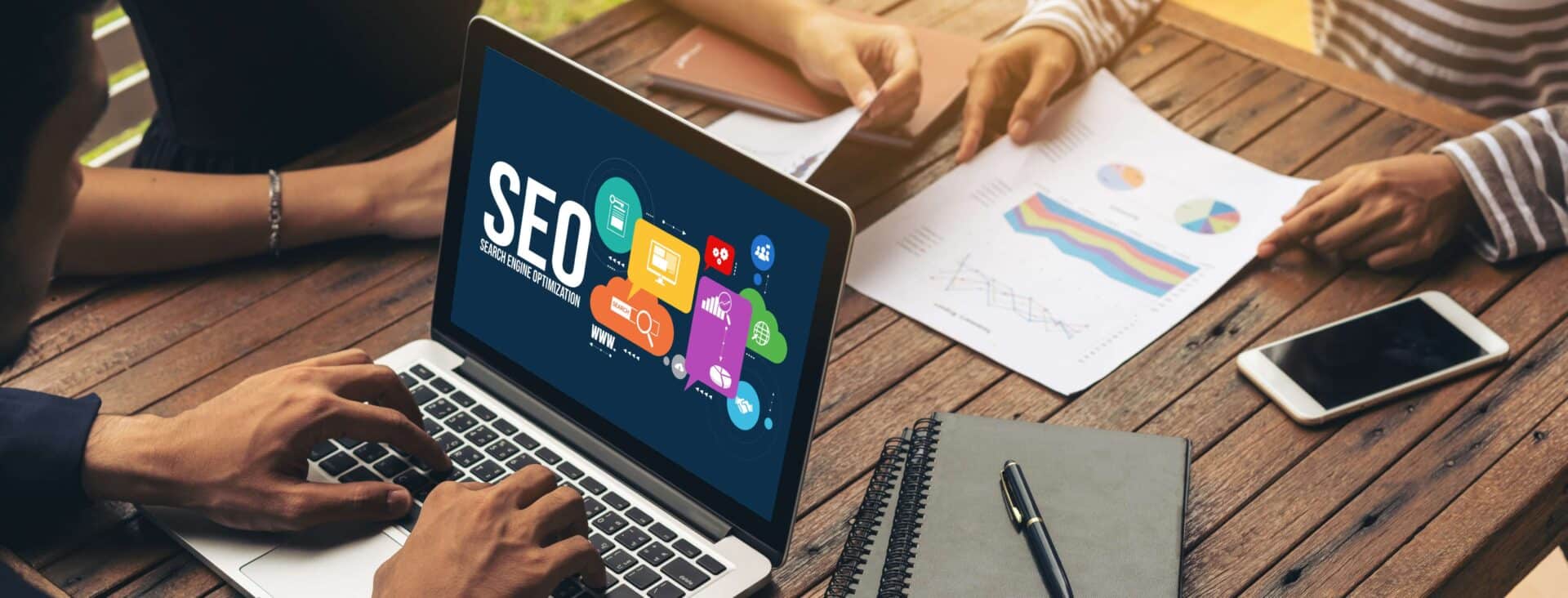 A visual representation of SEO services, highlighting strategies to boost online presence and search engine optimization.