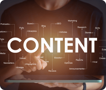 Visual representation of strategies for developing impactful content tailored for business success.