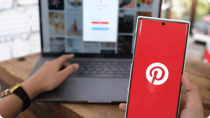 Visual instructions on leveraging Pinterest for business growth and marketing success.