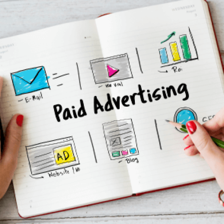 An overview of steps to begin paid advertising for enhancing brand visibility and customer engagement.